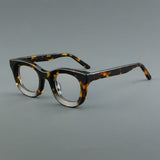 Cade Vintage Acetate Glasses Frame Cat Eye Frames Southood Leopard 