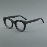 Cade Vintage Acetate Glasses Frame Cat Eye Frames Southood Matte Black 