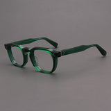 Casper Personalized Acetate Glasses Frame Rectangle Frames Southood Green 