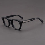 Casper Personalized Acetate Glasses Frame Rectangle Frames Southood Matte Black 