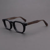 Casper Personalized Acetate Glasses Frame Rectangle Frames Southood Matte Black Gray Green 