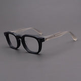 Casper Personalized Acetate Glasses Frame Rectangle Frames Southood Matte Black Yellow 