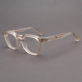 Casper Personalized Acetate Glasses Frame Rectangle Frames Southood Matte Yellow 