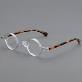 Jim Small Round Acetate Glasses Frame