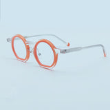Perri Retro Round Acetate Optical Glasses Frames