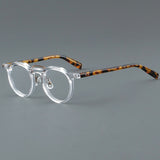 Ron Retro Round Acetate Glasses Frame