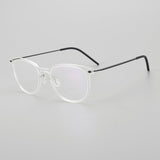 Coville Ultra light Titanium Glasses Frame Rectangle Frames Southood Clear 