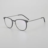 Coville Ultra light Titanium Glasses Frame Rectangle Frames Southood Gray 