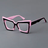 Daly Cat Eye Glasses Frame Cat Eye Frames Southood Black Pink 