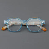 Del Retro Acetate Glasses Frame Geometric Frames Southood 