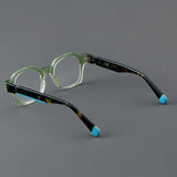 Del Retro Acetate Glasses Frame Geometric Frames Southood 