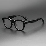 Durazo Vintage Acetate Glasses Frame Cat Eye Frames Southood Bright Black 