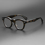 Durazo Vintage Acetate Glasses Frame Cat Eye Frames Southood Yellow Leopard 