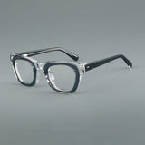 Easter Retro Rectangle Acetate Glasses Frame Rectangle Frames Southood Gray 