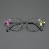 Eiko Niche Designer Titanium Glasses Frame Round Frames Southood 