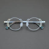 Eiko Niche Designer Titanium Glasses Frame Round Frames Southood 