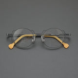 Eiko Niche Designer Titanium Glasses Frame Round Frames Southood 