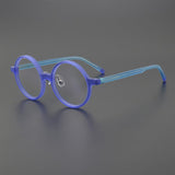 Eorl Acetate Glasses Frame Round Frames Southood Blue 