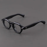 Felton Vintage Acetate Glasses Frame Geometric Frames Southood Black 