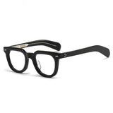 Filbuk Acetate Glasses Frame Round Frames Southood Black 