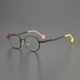 Fink Colorful Titanium Glasses Frame