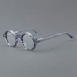 Fonda Acetate Round Retro Glasses Frame Round Frames Southood Gray 