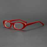 Francis Vintage Oval Eyeglasses Frame Oval Frames Southood Red 