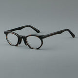 Gabrio Oval Vintage Eyeglass Frame Oval Frames Southood Leopard 