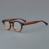 Garey Vintage Acetate Glasses Frame Round Frames Southood Gradient Tea 