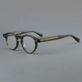 Garey Vintage Acetate Glasses Frame Round Frames Southood Green 