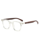 Gino TR90 Vintage Eyeglasses Frame Rectangle Frames Southood Clear 