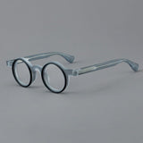 Giusy Round Classical Acetate Eyeglasses Frame Round Frames Southood Grey 