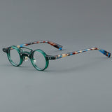 Bert Punk Retro Round Acetate Frame