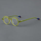 Dimash Round Acetate Optical Glasses Frame