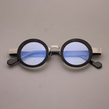 Greg Retro Round Glasses Frame Round Frames Southood Gun 