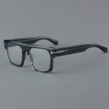 Adny Unisex Rectangle Acetate Glasses Frame