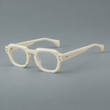 Jam Retro Acetate Glasses Frame Rectangle Frames Southood White 