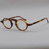Jared Retro Acetate Glasses Frame Oval Frames Southood Brown Tortoiseshell 