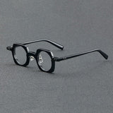 Jed Retro Punk Acetate Optical Glasses Frame Geometric Frames Southood C1Black 