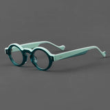 Jerry Vintage Acetate Round Glasses Frame Round Frames Southood Green 