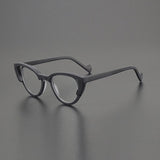 Judy Colorful Acetate Eyeglasses Frame Cat Eye Frames Southood Matte Black 