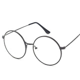 Kitty Big Round Metal Glasses Frame Round Frames Southood Gun 