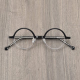 Lang Vintage Round Acetate Frame Round Frames Southood 