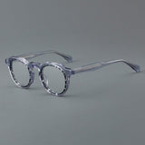 Laren Vintage Acetate Glasses Frame Round Frames Southood Grey 