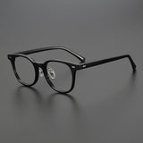 Lex Vintage Acetate Eyeglasses Frame Rectangle Frames Southood Black 