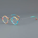 Logan Retro Geometric Glasses Frame
