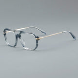 Maitland Retro Double-Bridge Glasses Frame Aviator Frames Southood Stripe 