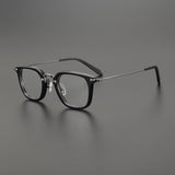 Mats Titanium Beam Glasses Frame Rectangle Frames Southood Black 