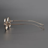 Monroe Titanium Round Glasses Frame Round Frames Southood 