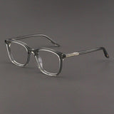 Myrna Acetate Rectangle Glasses Frame Rectangle Frames Southood Clear Gray Green 